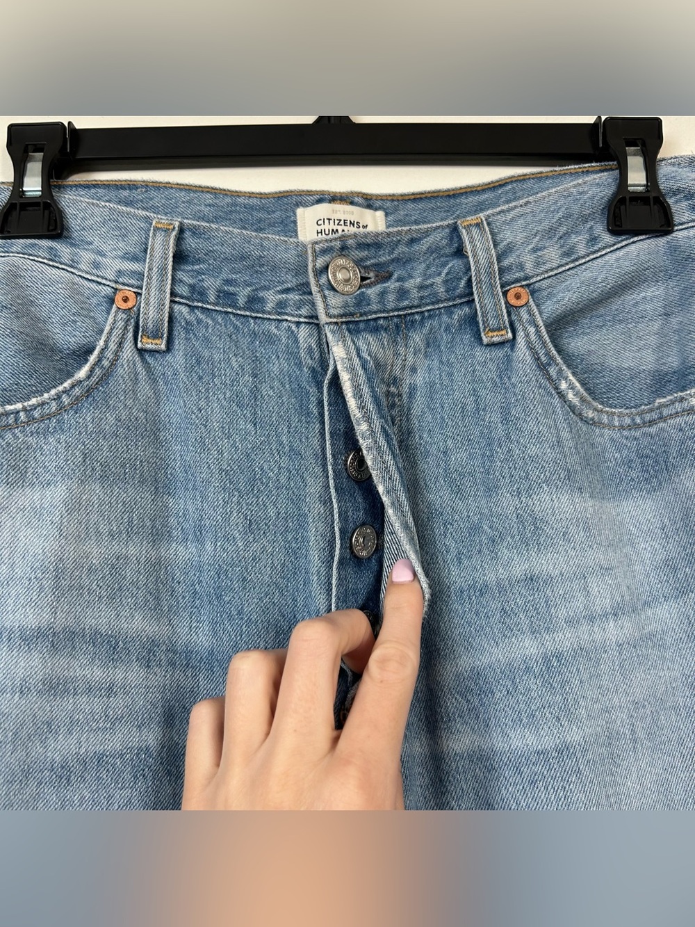 Citizens of Humanity Annina Jeans Blue Denim Size 27 - Picture 4 of 16